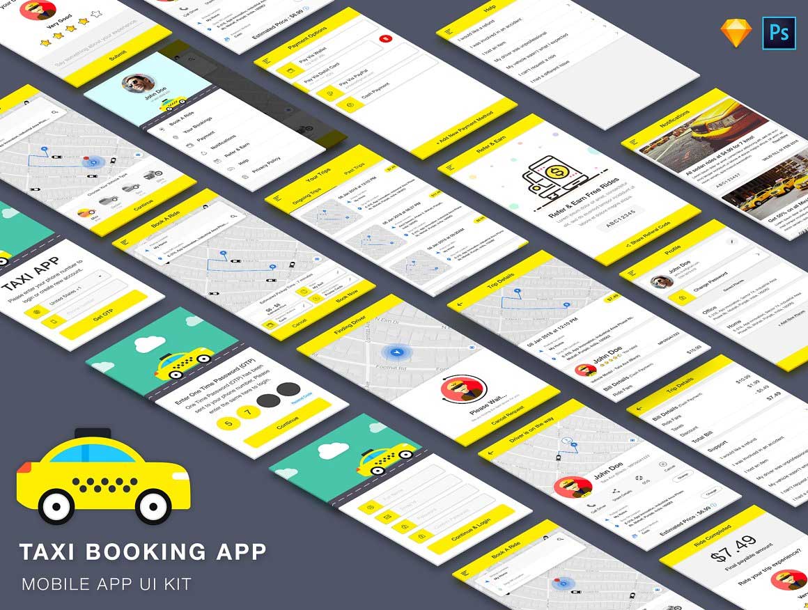 Taxi Booking App Solution